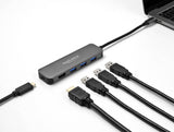 Delock 3 Port USB Hub und 4K HDMI Ausgang mit USB Type-C™ Anschluss und PD 85 Watt