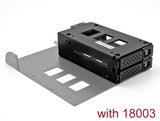 Delock Slim Bay Wechselrahmen für 2 x 2.5″ U.2 NVMe SSD mit 5.25″ Rahmen