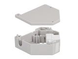 Delock Hutschienenadapter mit Keystone USB 2.0 Typ-A Buchse zu USB 2.0 Typ-A Buchse