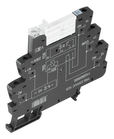 WEIDMÜLLER Schaltrelais 24V/AC 1W IP20 TRS 24VUC 1CO 6,4x90x88mm Schraub