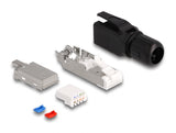 Delock RJ45 Stecker feldkonfektionierbar Cat.6A