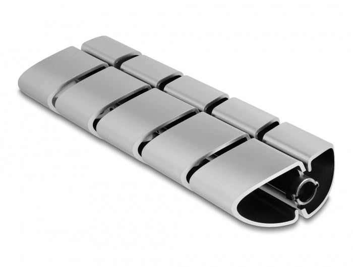 Delock Befestigungselement für Kabelkanal 75 x 45 mm 5 Stück silber
