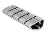 Delock Befestigungselement für Kabelkanal 75 x 45 mm 5 Stück silber
