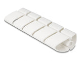 Delock Befestigungselement für Kabelkanal 75 x 45 mm 5 Stück weiß