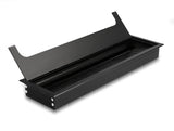 Delock Kabeldurchführung für Tischeinbau mit Bürste 280 x 80 x 28 mm schwarz