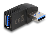 Delock Adapter USB 5 Gbps Typ-A Stecker-Buchse gewinkelt 270° horizontal