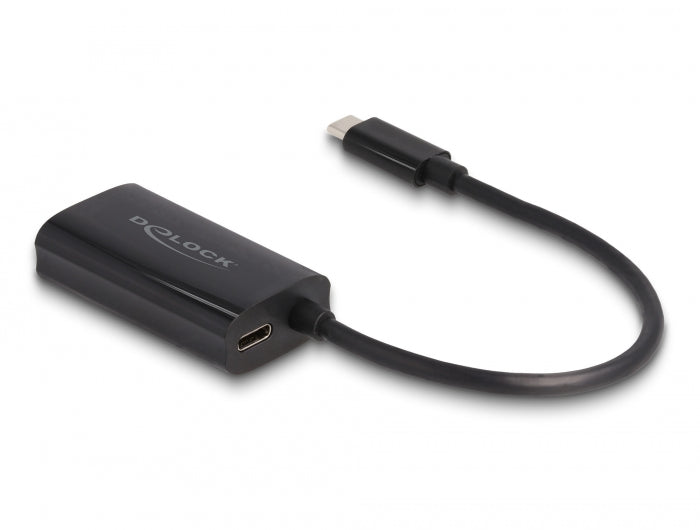 Delock USB Type-C™ Adapter zu Gigabit LAN mit Power Delivery 100 Watt