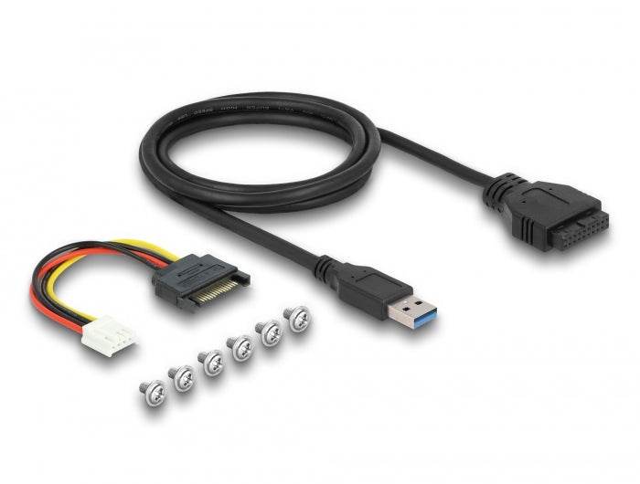 Delock Front Panel 3.5″ USB 5 Gbps 2 x USB Type-C™ + 2 x USB Typ-A