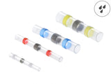 Delock Lötdrahtverbinder wasserdicht Set 50 Stück 26 - 10 AWG farbig