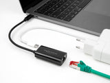 Delock USB Type-C™ Adapter zu Gigabit LAN mit Power Delivery 100 Watt