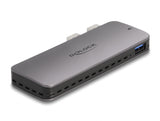 Delock USB 3.2 Gen 2 Gehäuse für PlayStation®5 mit M.2 NVMe Slot - werkzeugfrei