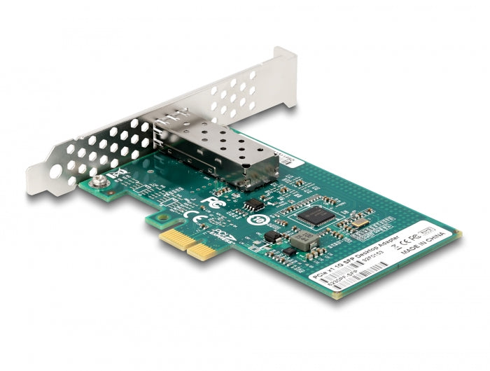 Delock PCI Express x1 Netzwerkkarte Gigabit LAN 1 x SFP i210