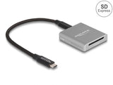 Delock USB Type-C™ Card Reader für SD Express (SD 7.1) Speicherkarten
