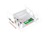 Delock M.2 Karte zu 4 x Seriell RS-232 DB9 mit Standard und Low Profile Slotblenden