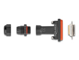 Delock D-Sub 15 Pin Buchse mit Gehäuse IP67 wasserfest