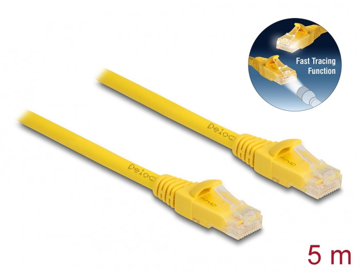 Delock RJ45 Kabel Cat.6A U/UTP Fast Tracing 5 m
