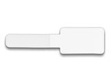 Delock Mini Klett-Kabelhalter L 90 mm x B 24 mm selbstklebend 10 Stück weiß
