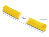 Delock Gewebeschlauch selbstschließend hitzebeständig 2 m x 25 mm gelb