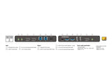 Delock DisplayPort 1.4 KVM Switch 8K 60 Hz mit USB 5 Gbps und Audio