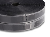 Delock Strapazierfähiges Klettband selbstklebend mit Haft- und Flauschband L 15 m x B 25 mm schwarz