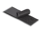Delock Strapazierfähiges Klettband mit Haft- und Flauschband L 15 m x B 50 mm schwarz