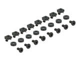 Delock 19″ Tragschiene längenverstellbar 368 - 600 mm für Netzwerkschrank 1 HE grau 1 Paar