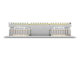 Delock 19″ Patchpanel 16 Port Cat.6A 1 HE grau