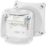 HENSEL Klemmenkasten 2,5qmm 5f Kst AP DK 0402 G 104x104x70mm IP66 hfr