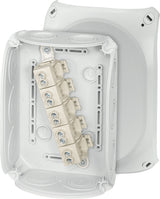 HENSEL Klemmenkasten 10qmm 5f Kst AP hfr DK 1010 G 180x130x77mm IP66
