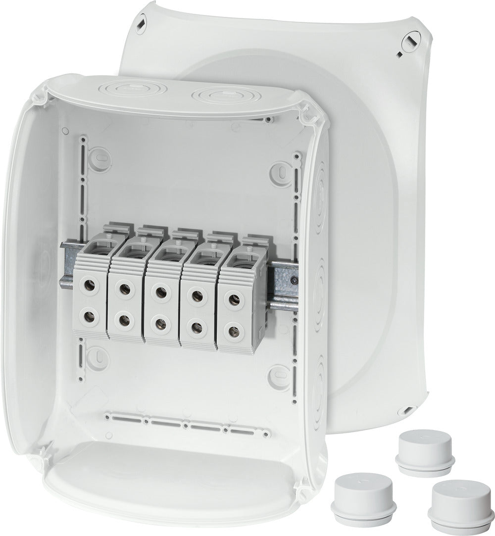 HENSEL Klemmenkasten 35qmm 5f Kst AP hfr DK 3535 G 225x295x122mm IP66