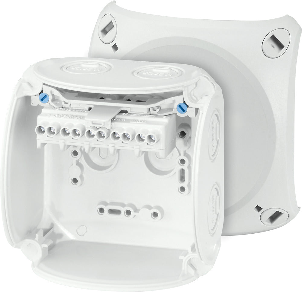 HENSEL Abzweigdose Klemme IP66/IP67/IP69 KF 0404 G 6qmm 104x104x70mm quadrat Kst
