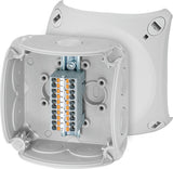 HENSEL Klemmenkasten 2,5qmm 5f Kst AP DK 0202 P 93x93x62mm IP66 hfr