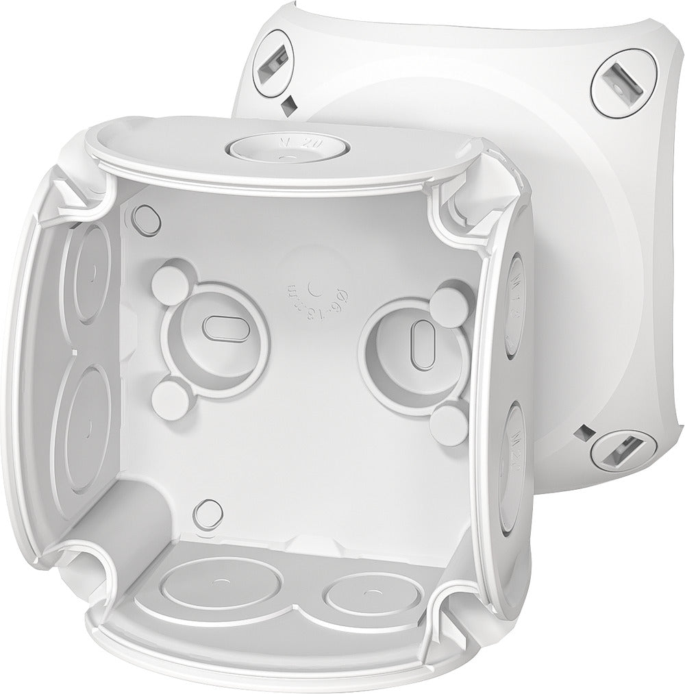 HENSEL Abzweigdose IP66 2,5qmm quadrat DK 0100 G 84x84x55mm Kst hfr