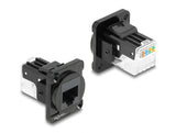 Delock D-Typ Modul RJ45 Cat.6A Buchse zu LSA Buchse