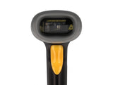 Delock USB Barcode Scanner 1D mit Anschlusskabel und Halterung - Laser - schwarz