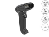 Delock Barcode Scanner 1D und 2D für 2,4 GHz, Bluetooth oder USB