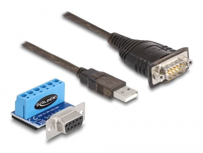 Delock Adapter USB 2.0 > 1 x Seriell RS-422/485