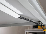Delock Kabelkanal für Untertischmontage 63 x 28 mm - Länge 400 mm 2 Stück weiß