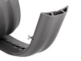 Delock Kabelkanal PVC flexibel 70 x 13 mm - Länge 1,5 m grau
