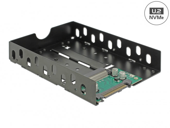 Delock Konverter U.2 SFF-8639 zu U.2 SFF-8639 mit 3.5″ Rahmen