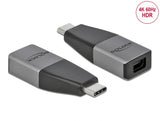 Delock USB Type-C™ Adapter zu mini DisplayPort (DP Alt Mode) 4K 60 Hz – kompaktes Design