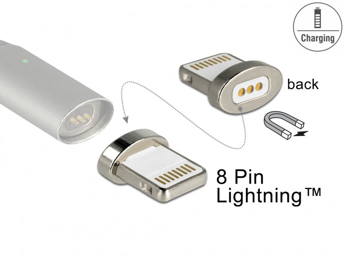 Delock Magnetischer Adapter 8 Pin Lightning™ Stecker