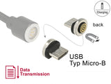 Delock Magnetischer Adapter USB Typ Micro-B Stecker