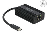 Delock USB Type-C™ Netzwerk Adapter 2,5 Gigabit LAN 1 x RJ45