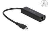 Delock USB Type-C™ Netzwerk Adapter 2,5 Gigabit LAN 1 x RJ45