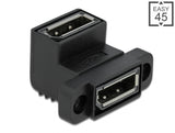 Delock Easy 45 DisplayPort Adapter gewinkelt 90°