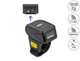 Delock Ringbarcode Scanner 1D und 2D mit 2,4 GHz oder Bluetooth