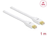Delock Kabel Mini DisplayPort 1.2 Stecker > Mini DisplayPort Stecker 4K 60 Hz 1 m