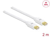 Delock Kabel Mini DisplayPort 1.2 Stecker > Mini DisplayPort Stecker 4K 60 Hz 2 m