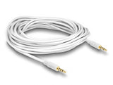 Delock Kabel Klinke 3,5 mm 4 Pin Stecker > Stecker 5 m